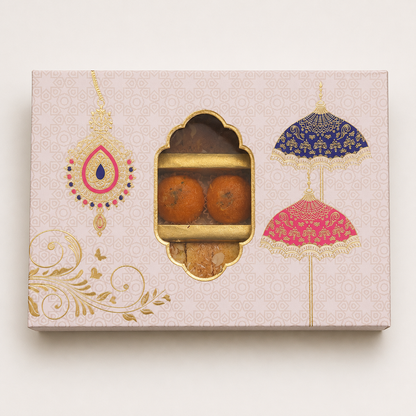 Fresh Sweet Pack 800G - Milk cake & Motichoor Laddu & Dodha Burfi