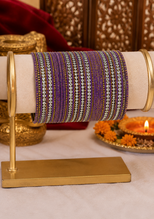 Lilac Bangles Full set(multiple sizes available) (36 total)