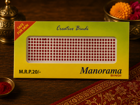 Bindi Card Long Red