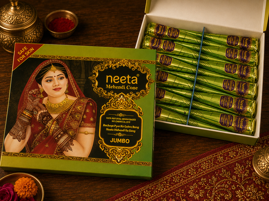 Neeta Henna Cone 1 Box (12 cones)