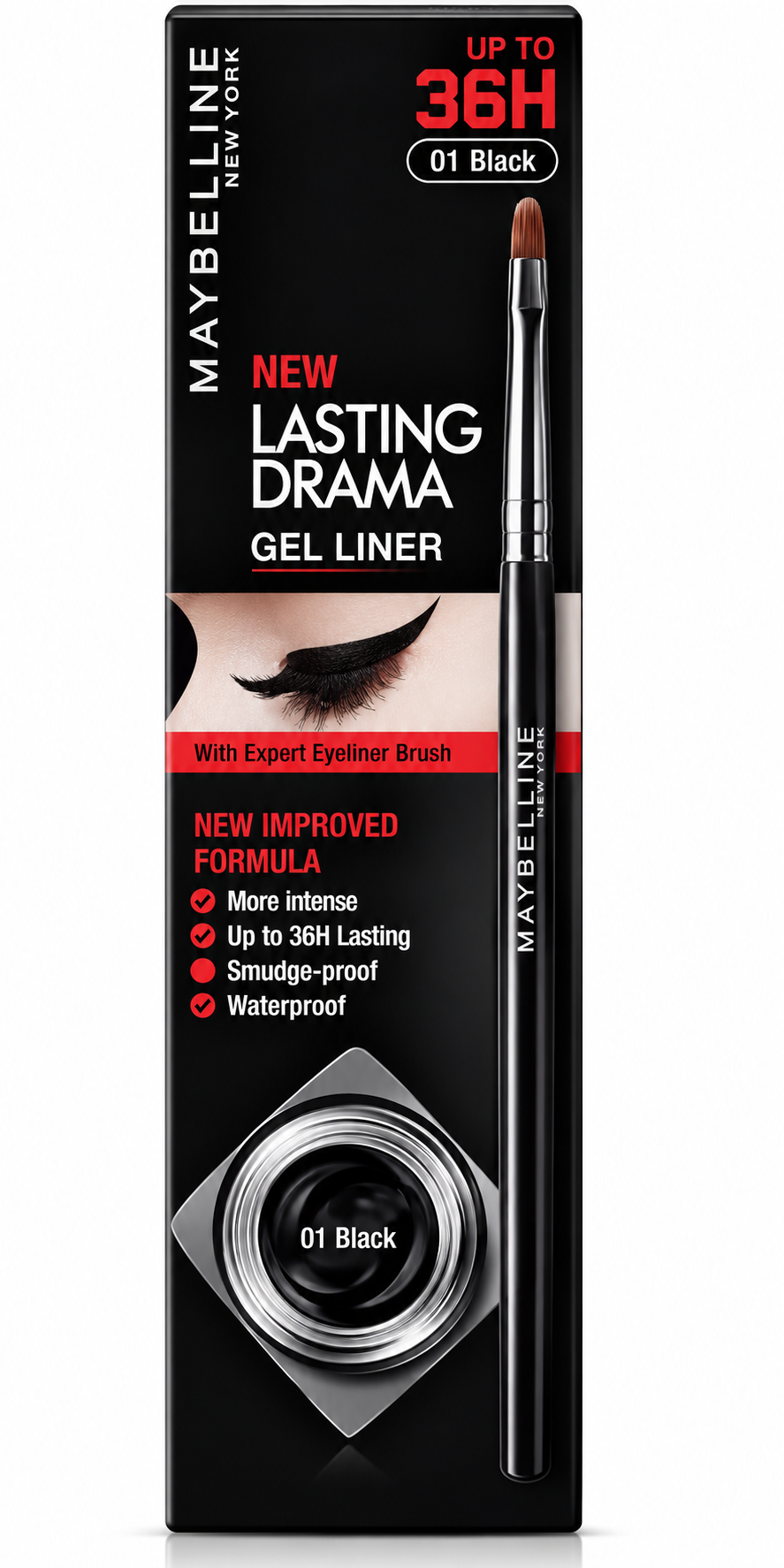 Maybelline Lasting Drama Gel Liner 36H Black 2.5G