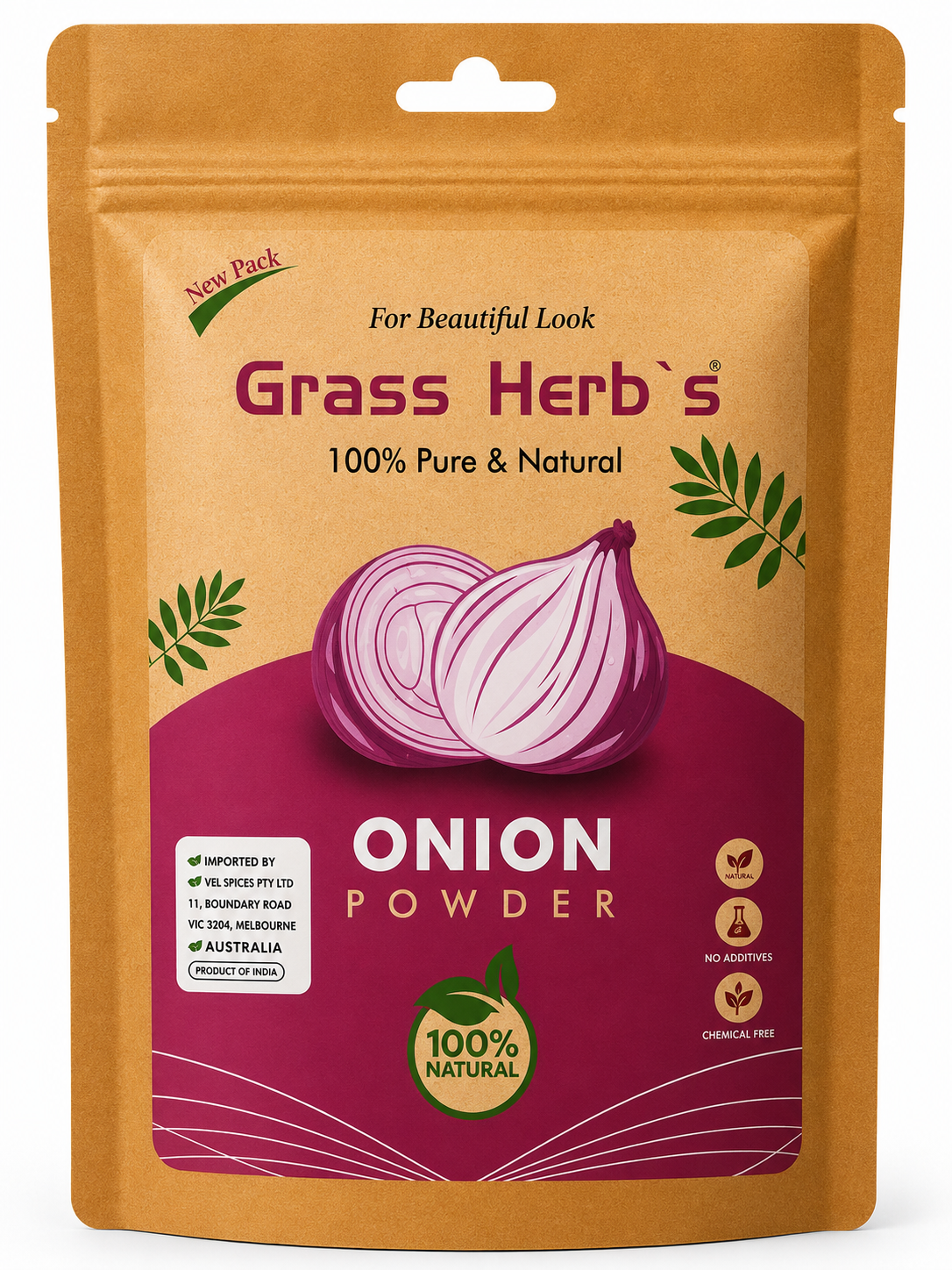 Grass Herbs Onion Powder 100g