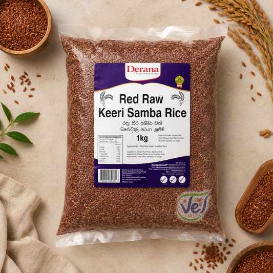 Derana Red Raw Keeri Samba Rice 1Kg
