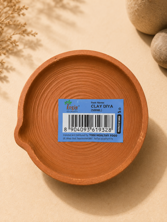 Yogie Clay Diya 500Ml