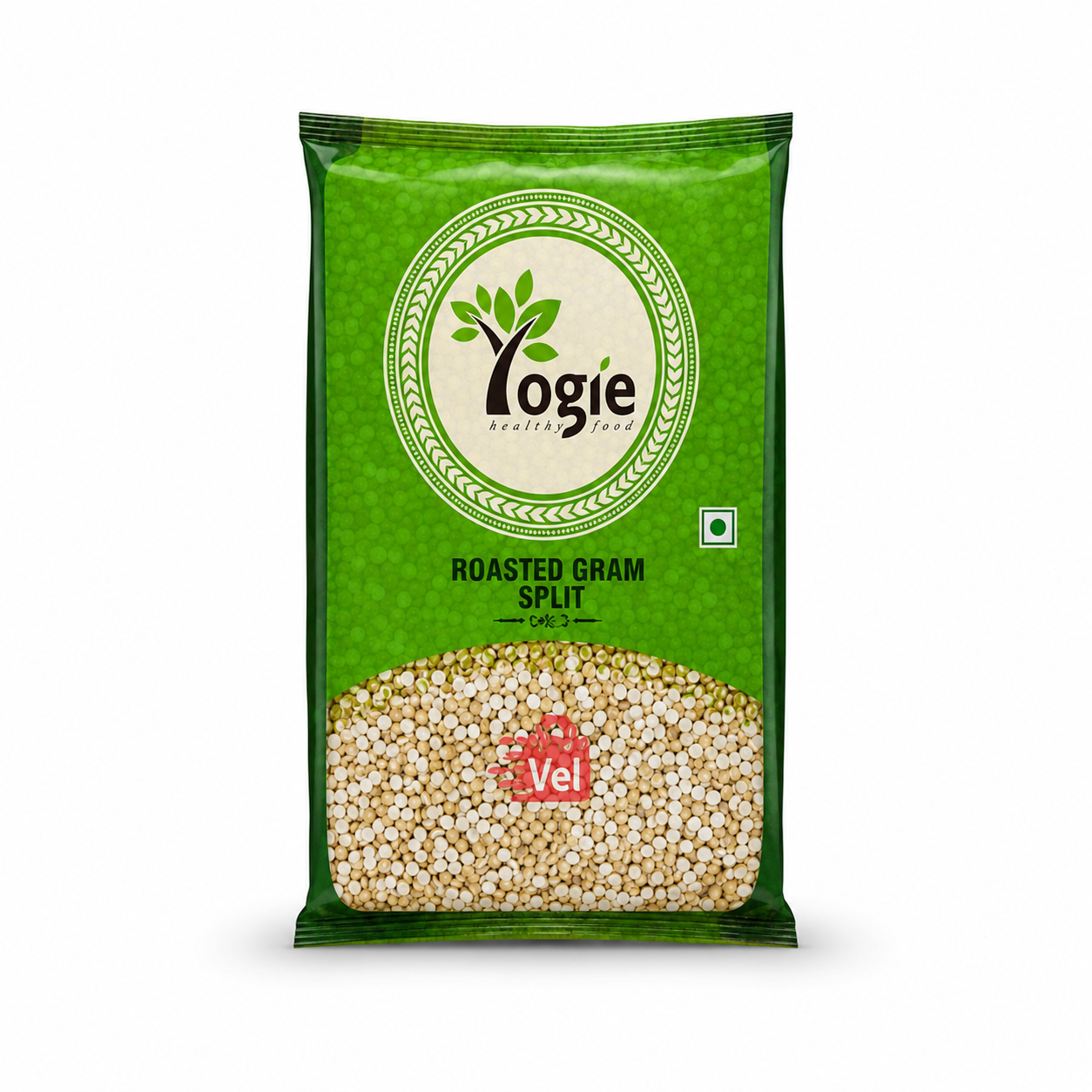 Yogie Roasted Gram Split 2.5Kg (Pottu Kadalai)
