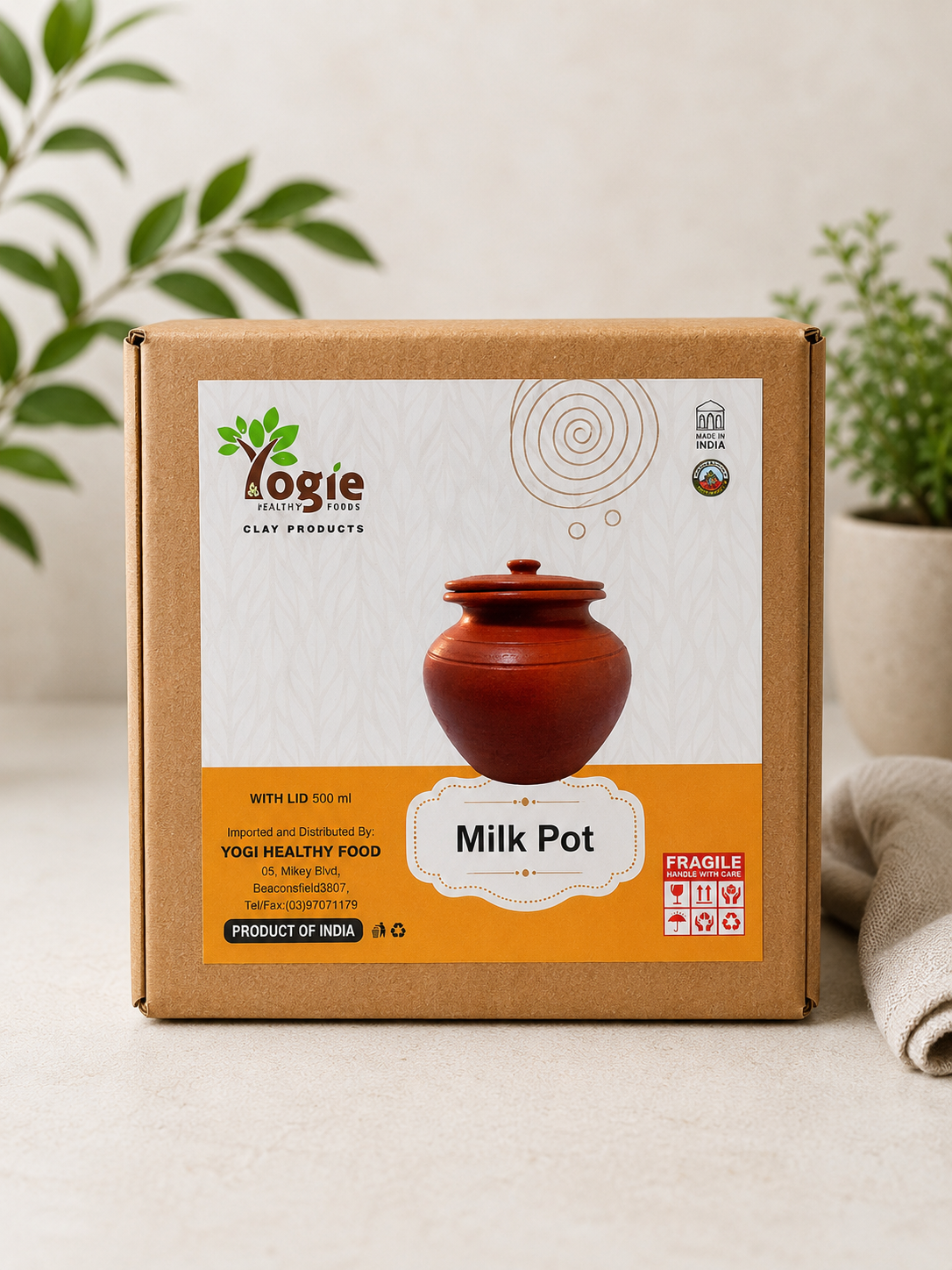 Yogie Milk Pot 500ml