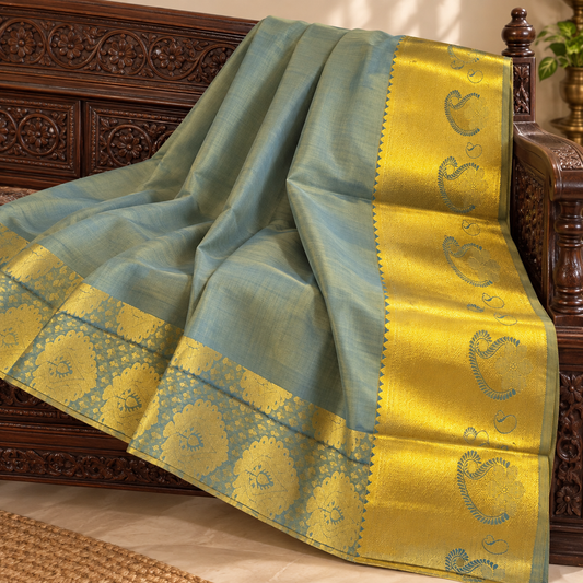Green Pattu Saree