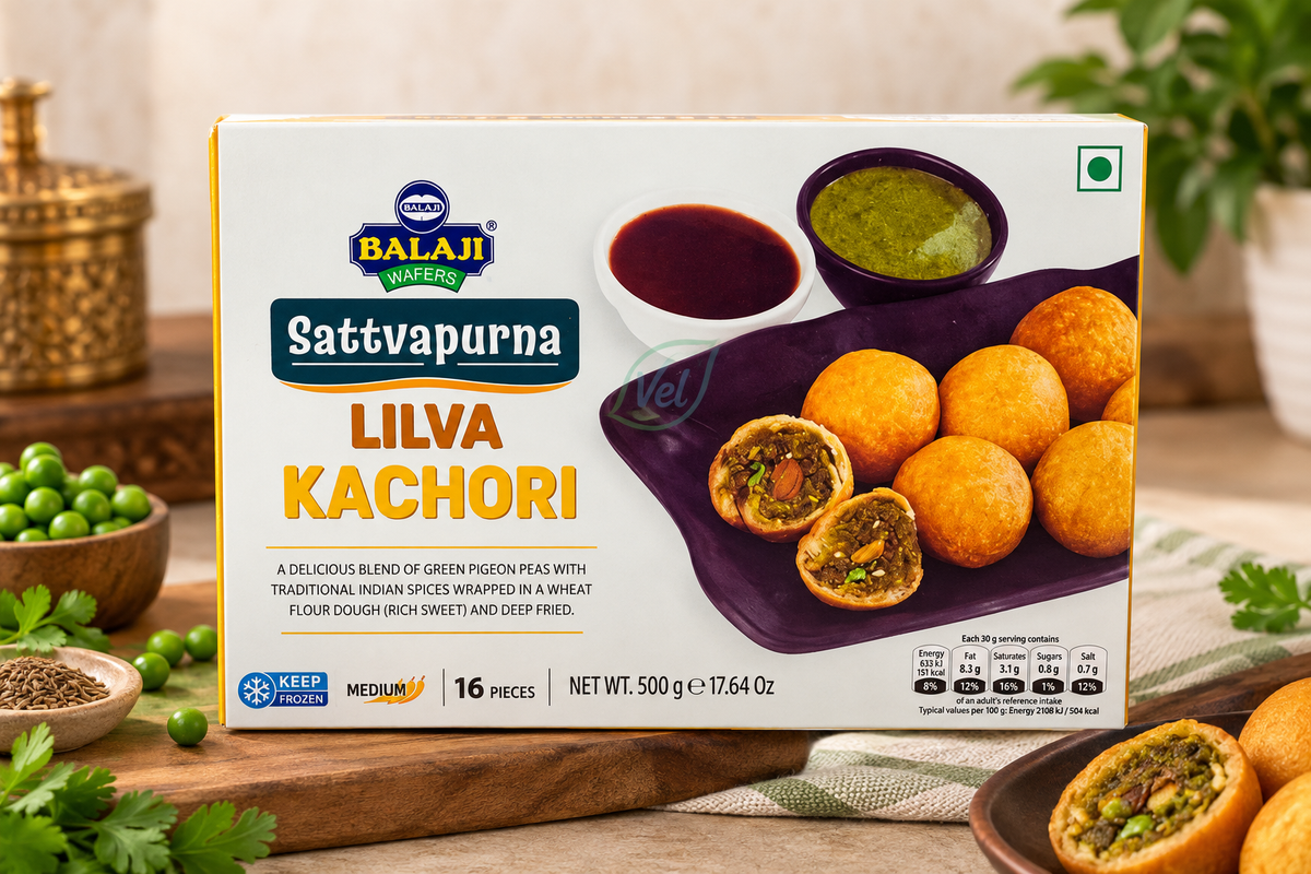 Balaji Lilva Kachori 16Pcs Frozen