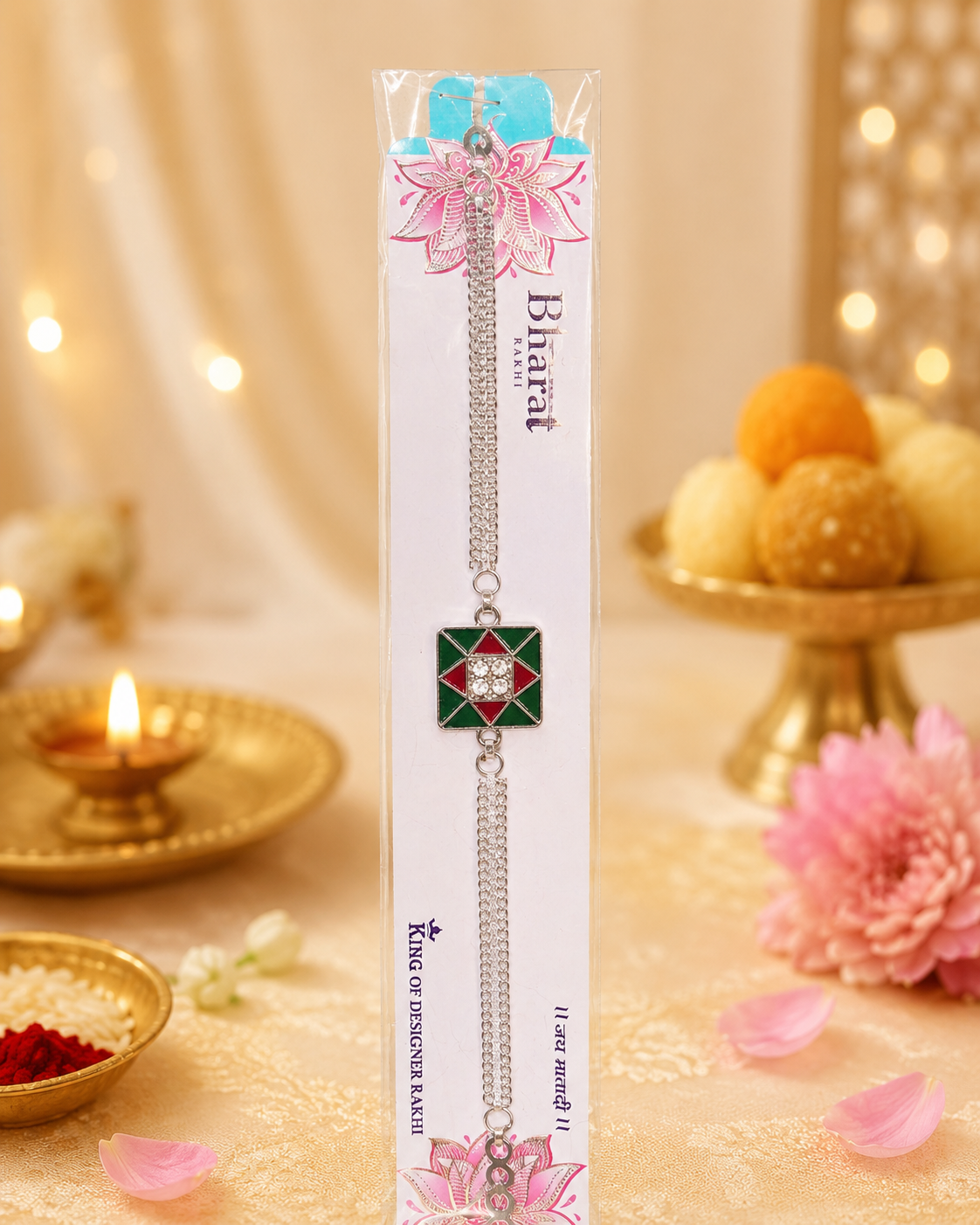 Rakhi/ Raki Square Pattern (Online exclusive)