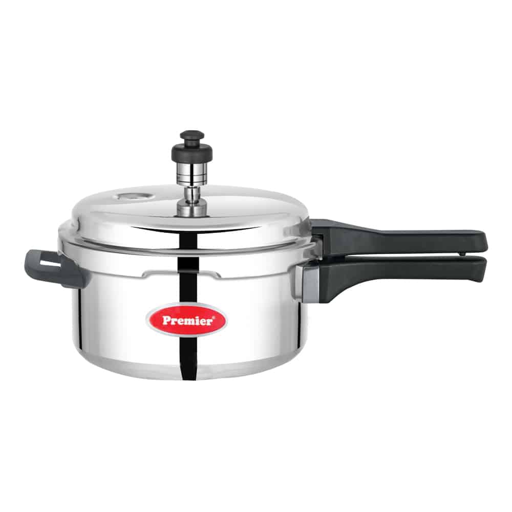 Premier Classic Aluminium Induction Base Pressure Cooker 2L