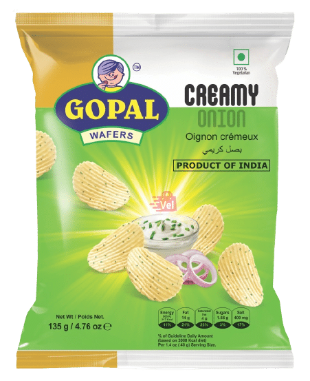 Gopal Wafers Creamy Onion 135G