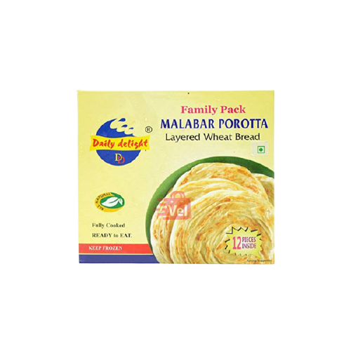 Daily Delight Malabar Porota Family Pack 908G Frozen