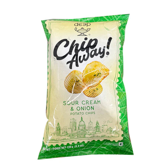 Deep Chip Away Sour Cream 130G