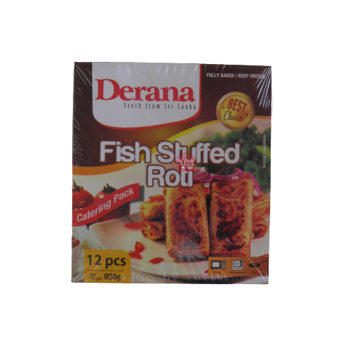 Derana Fish Stuffed Roti 460G Frozen