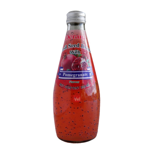 Derana Basil Seed Drink With Pomegrante 290Ml