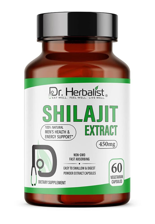 Dr Herbalist Shilajit Powder Capsules 60 Capsules