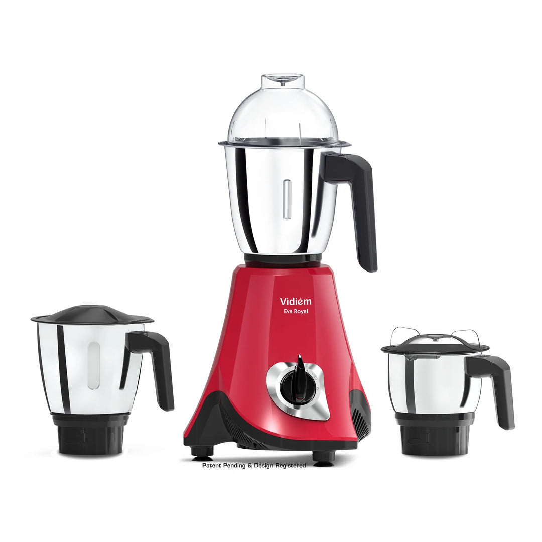 Vidiem Eva Royal 750W Mixer Grinder with 3 Jars