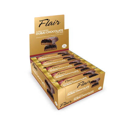 Flair Ajwa Dates Dubai Chocolate 12Pcs