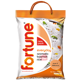 Buy Fortune Everyday Basmati Rice 5Kg Online Melbourne - Velspices ...