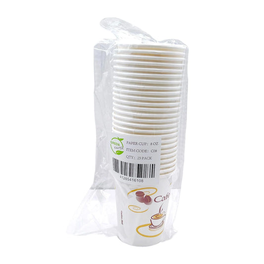 Green Earth Paper Cup 8 oz