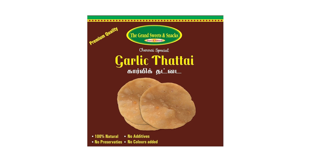 Grand Snacks Garlic Thattai 170G