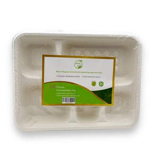 Green Earth Plates 5 Comp 25Pcs