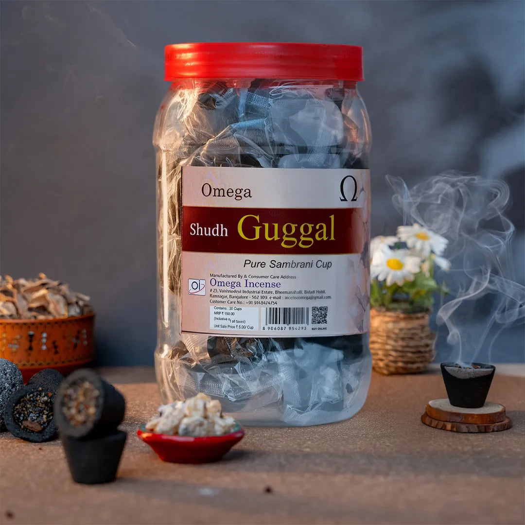 Omega Shudh Guggal Cup 30 Cups