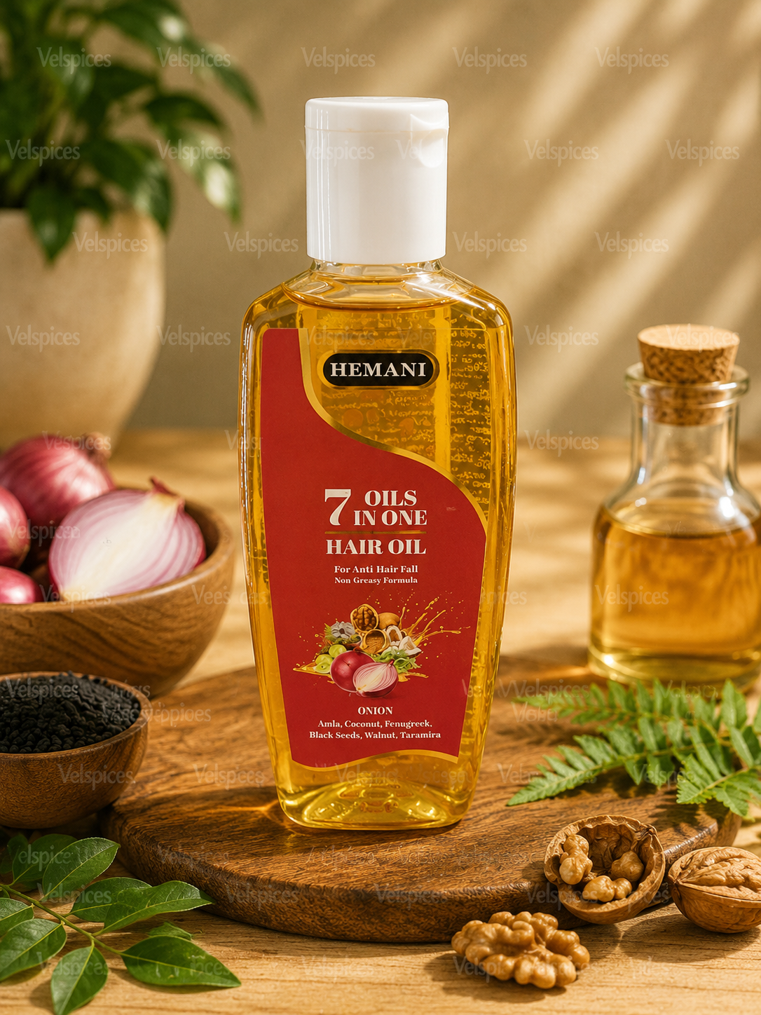Hemani 7 Oils in One Hair Oil Anti Hair Fall 200ml