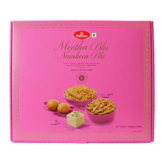 Haldirams Meetha Bhi Namkeen Bhi 1.05Kg Gift Pack