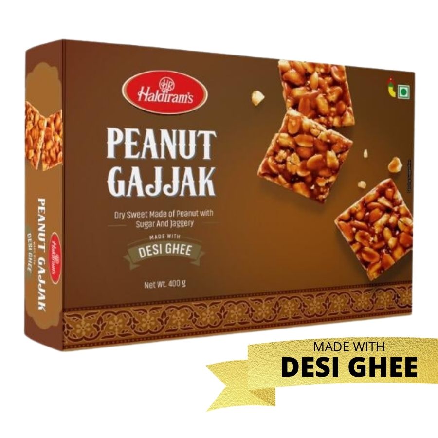 Haldirams Peanut Gajjak 400G