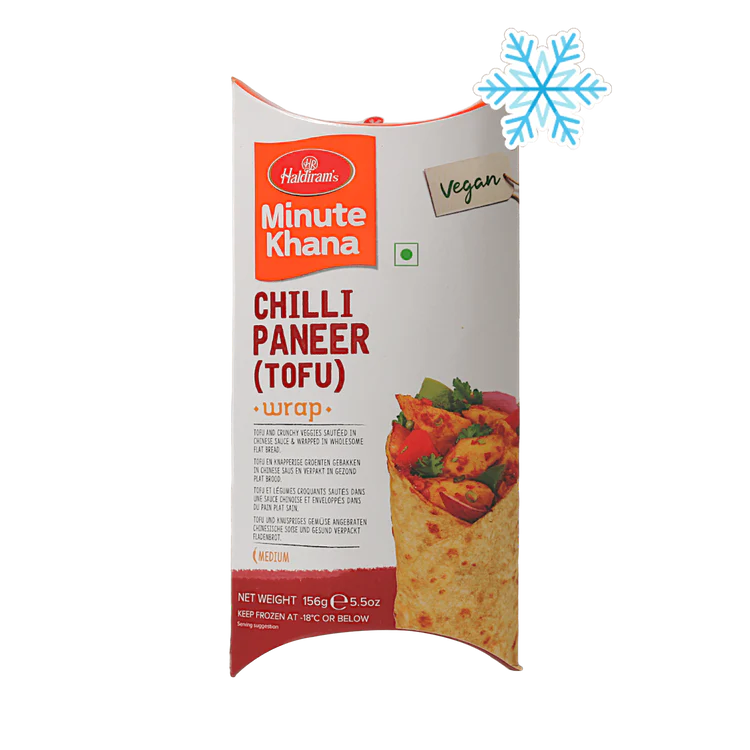 Haldirams Wraps Chilli Panner 156G