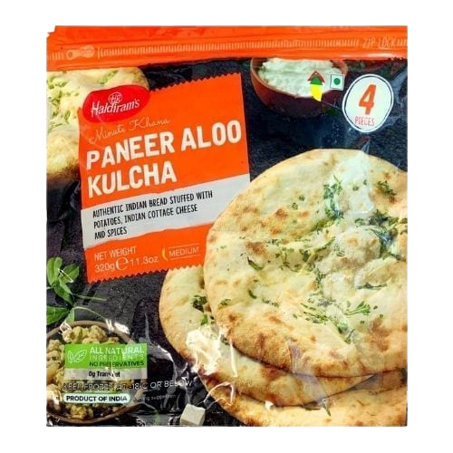 Haldirams Paneer  Aloo Kulcha 360G Frozen