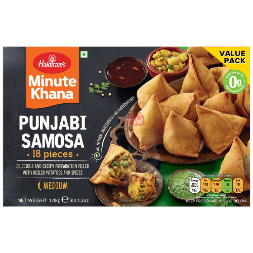 Haldirams Punjabi Samosa 1.4Kg Frozen