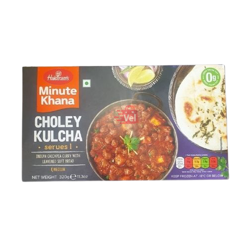 Halidirams Kulcha Choley 320G Frozen