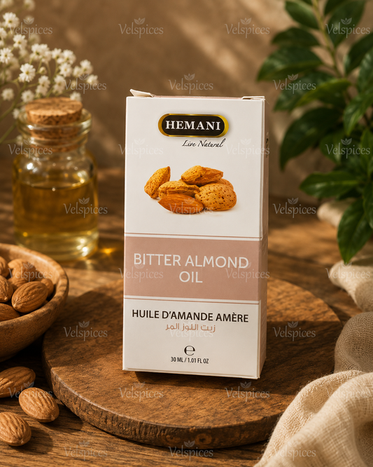 Hemani Live Natural Bitter Almond Oil 30ml