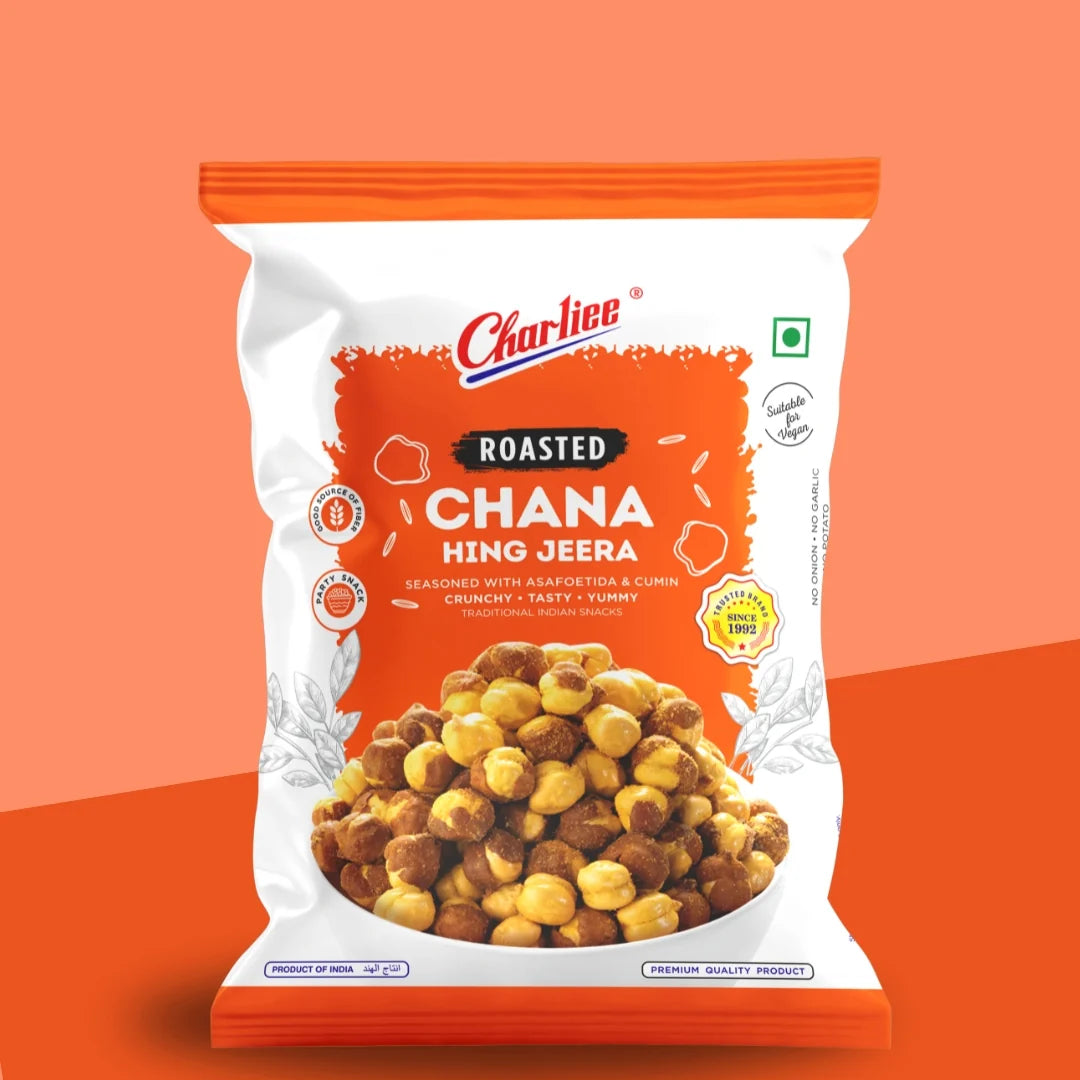 Charliee Roasted Chana Hing Jeera 150G