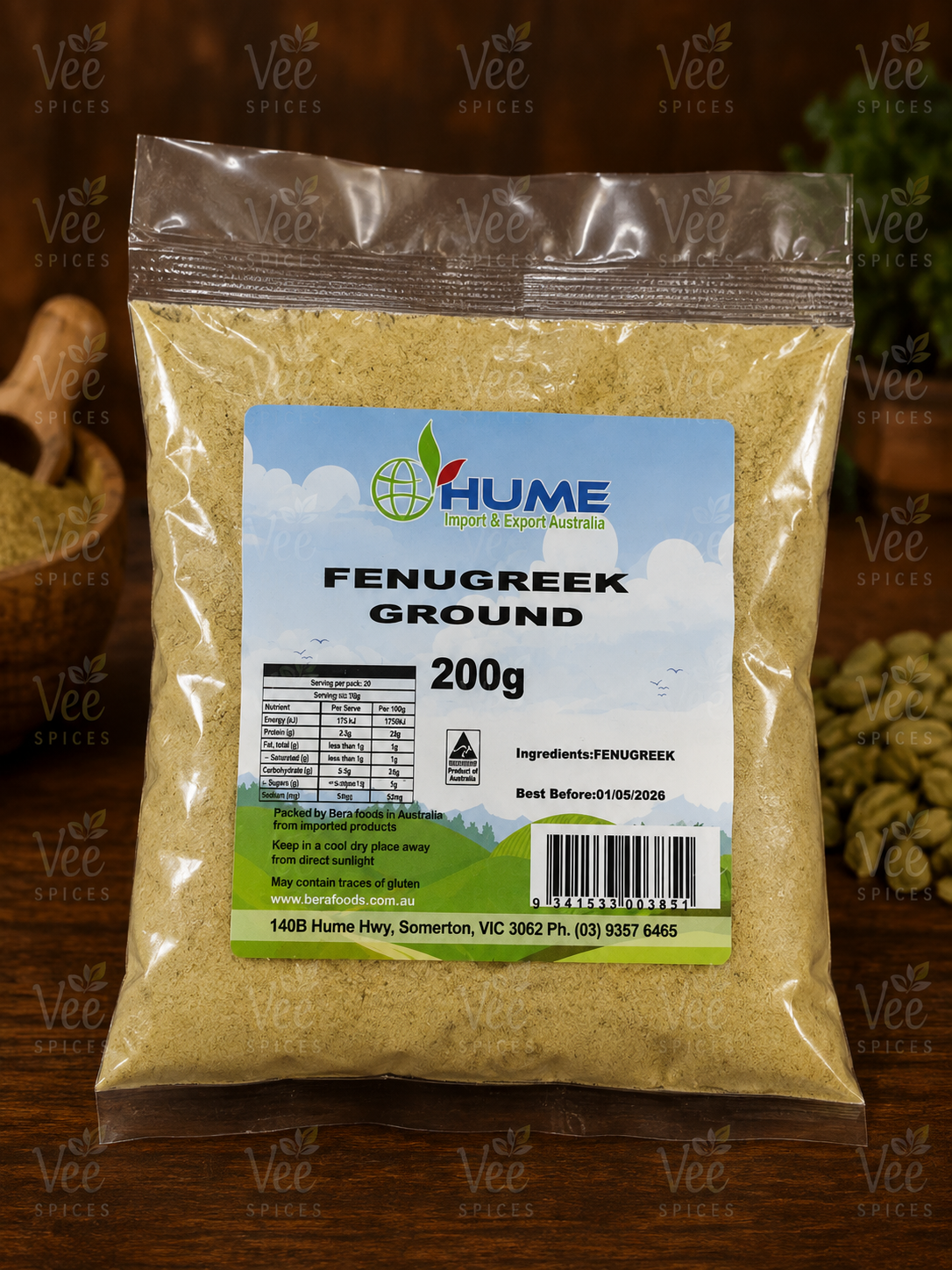 Hume Ground Fenugreek 200g
