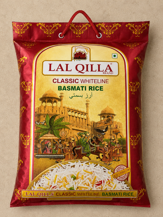 Lal Qilla Classic Whiteline Basmati Rice 5Kg