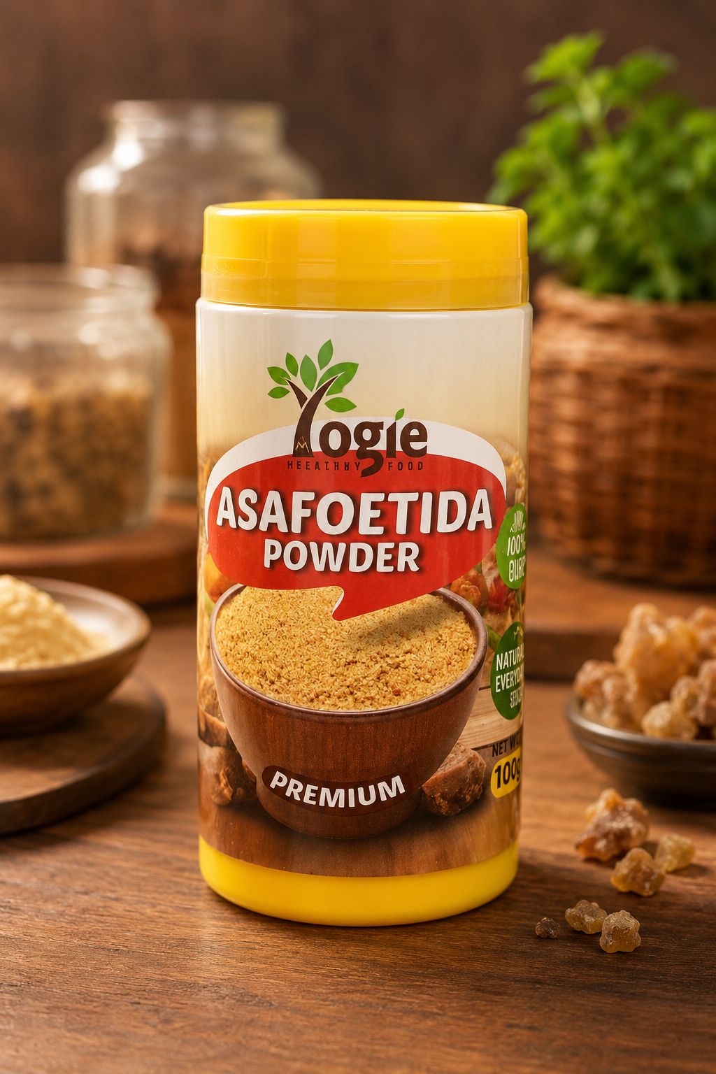 Yogie Asafoetida Powder Premium 100G-Price Freeze Frenzy - Online Sale Only