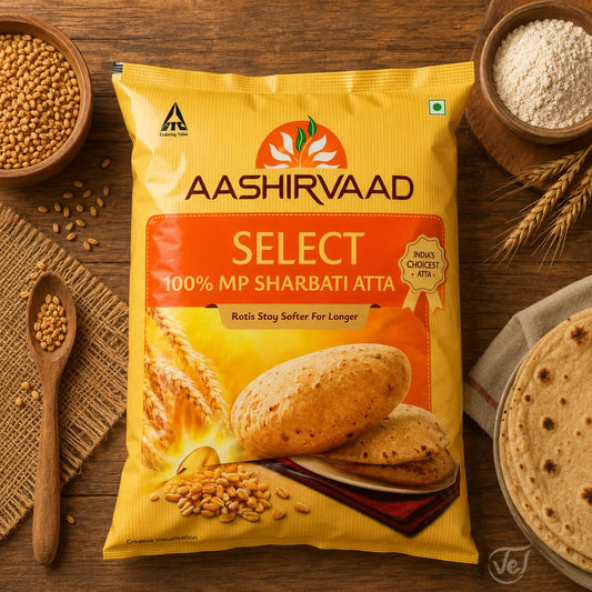 Aashiwaad atta selcet 10kg (5kgx2bag) Onam Sale