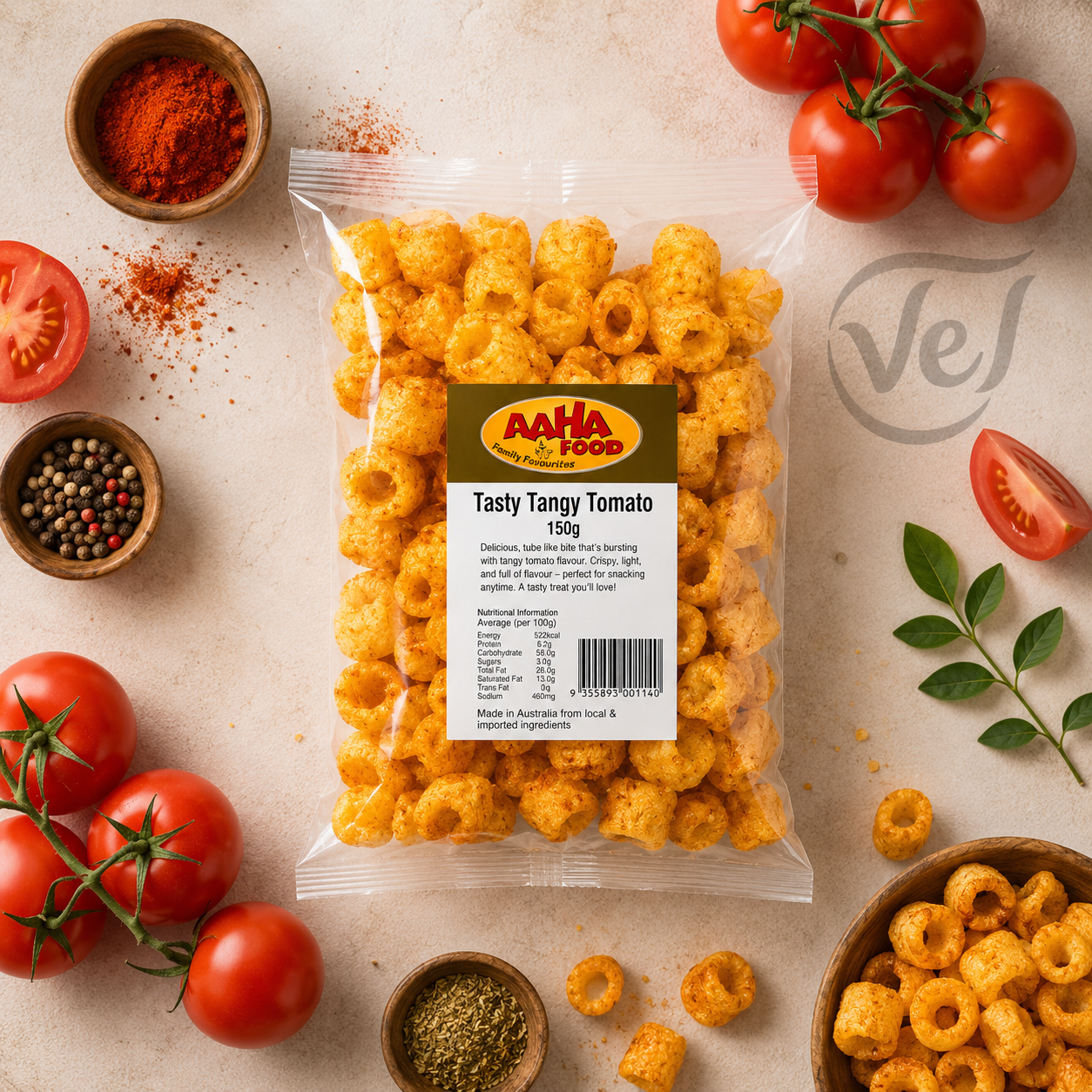 Aaha Tasty Tangy Tomato 150G Mild Spicy