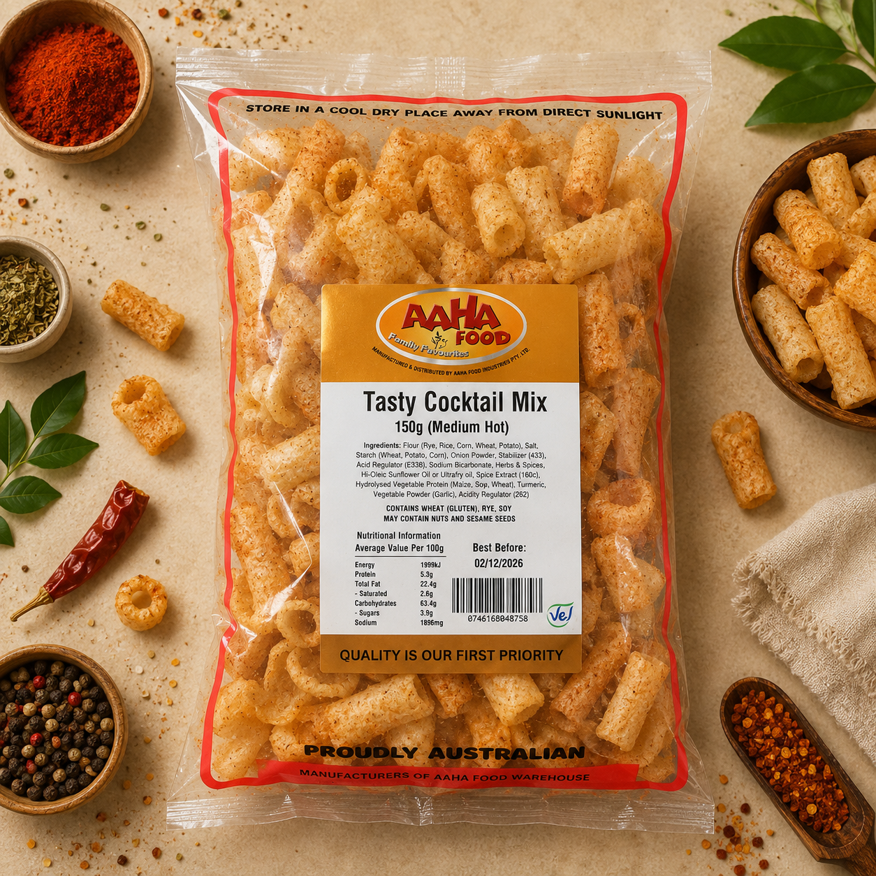 Aaha Tasty Cocktail Mix 150G
