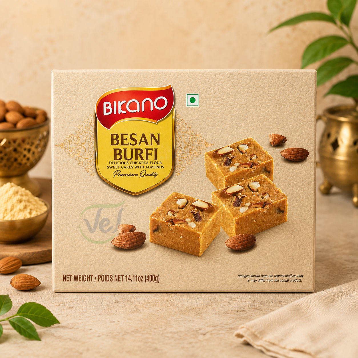 Bikano Besan Burfi 400G