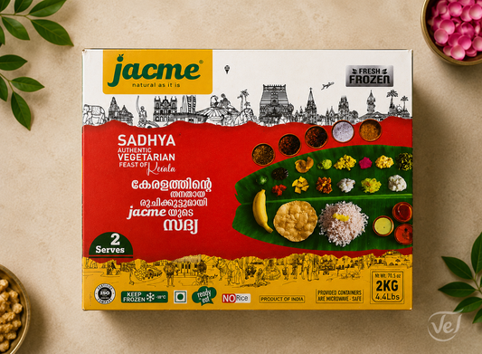 Jacme Sadhya (Authentic Vegetarian Feast of Kerala) 2kg (Serves - 2)