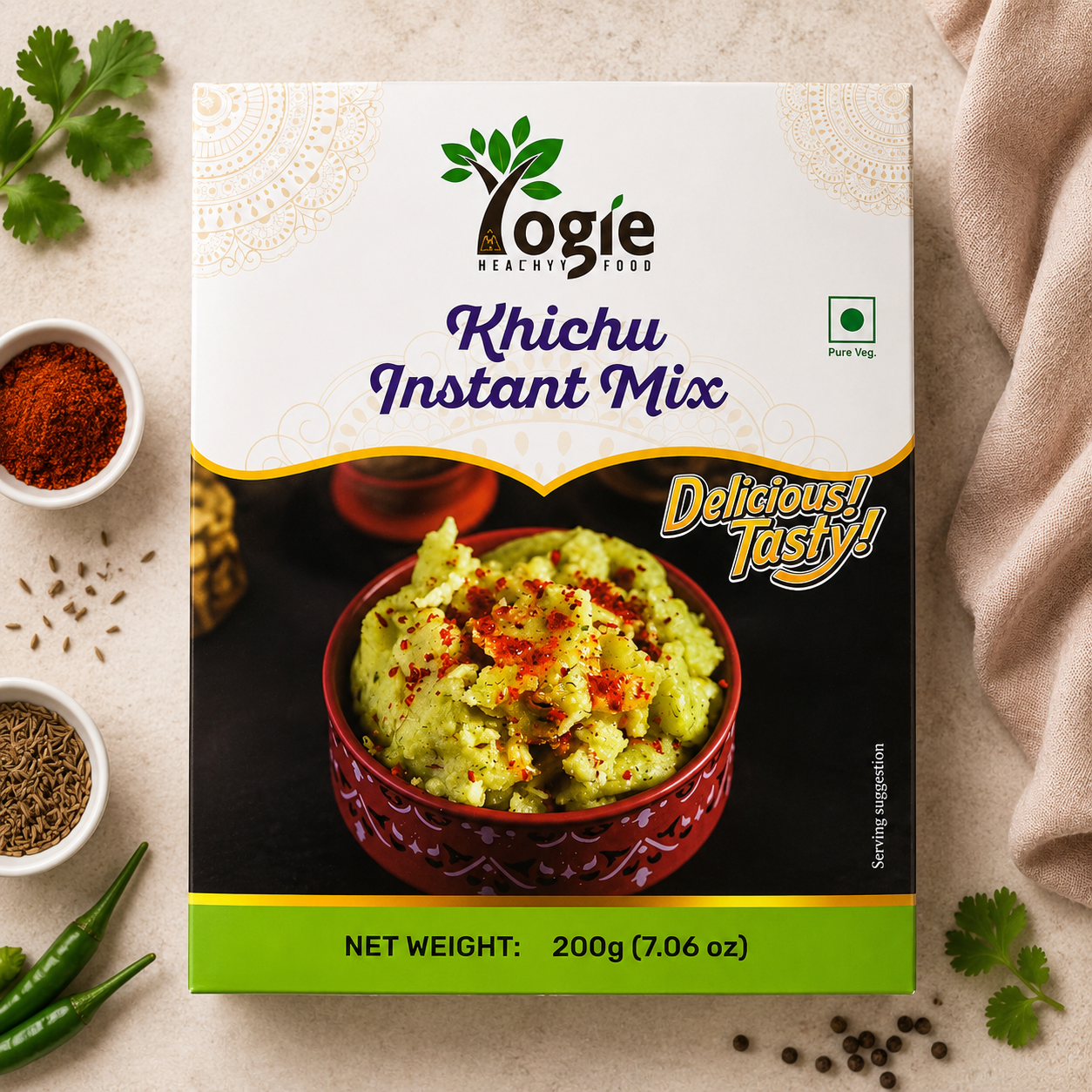 Yogie Khichu Instant Mix 200G