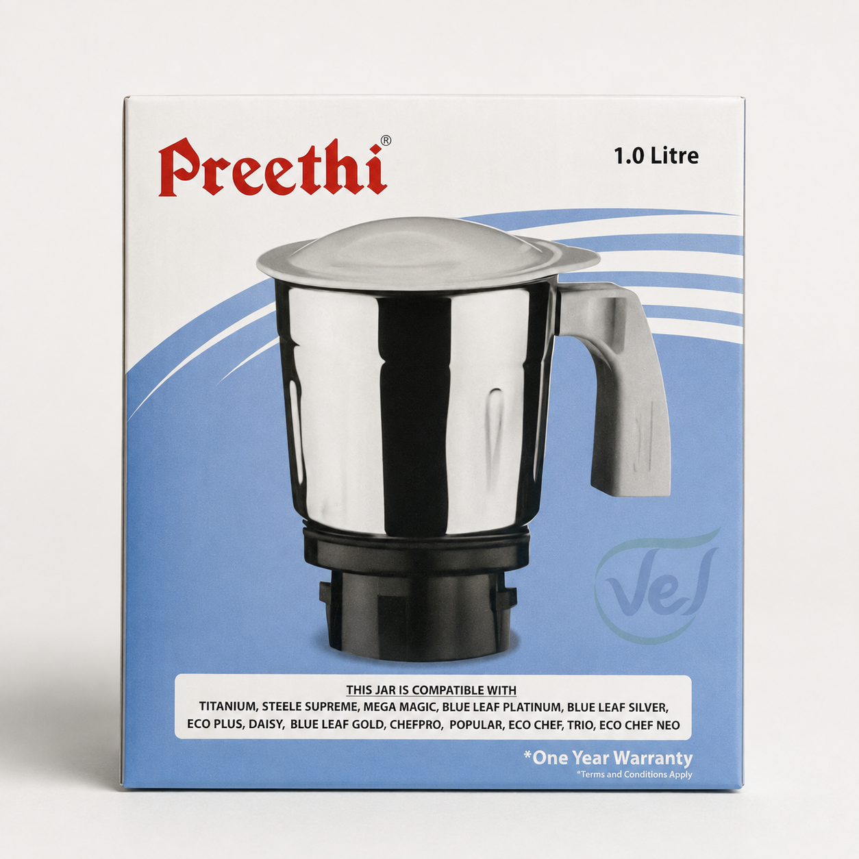 Preethi Mixer Grinder 1L Jar