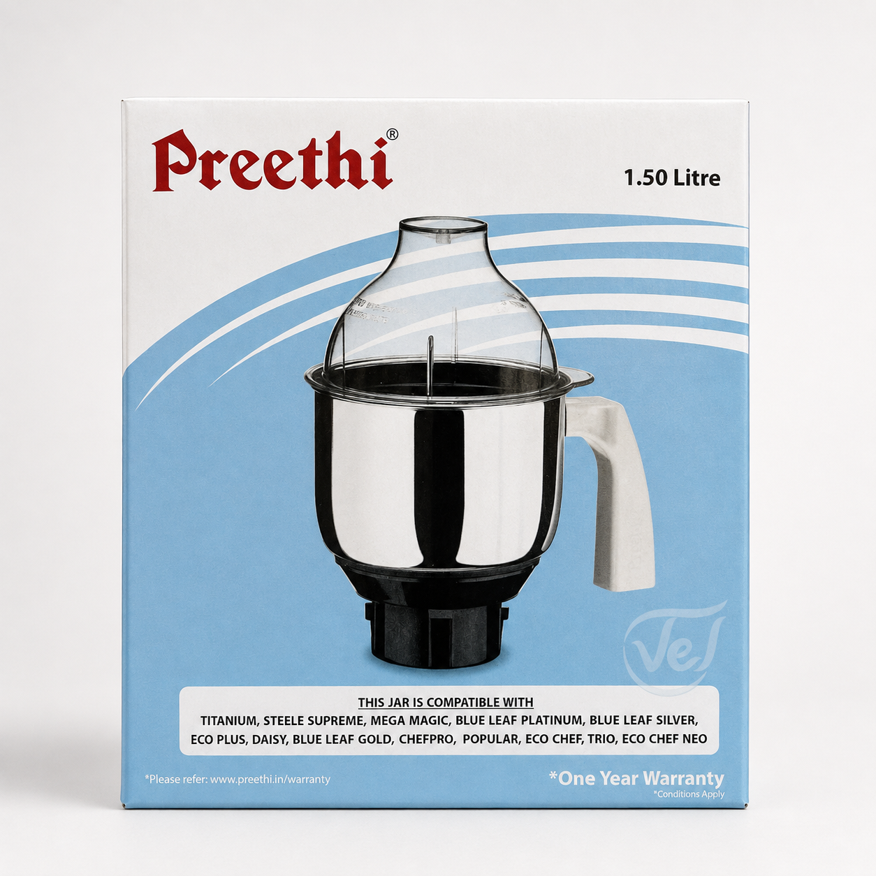 Preethi Mixer Grinder 1.5L Jar