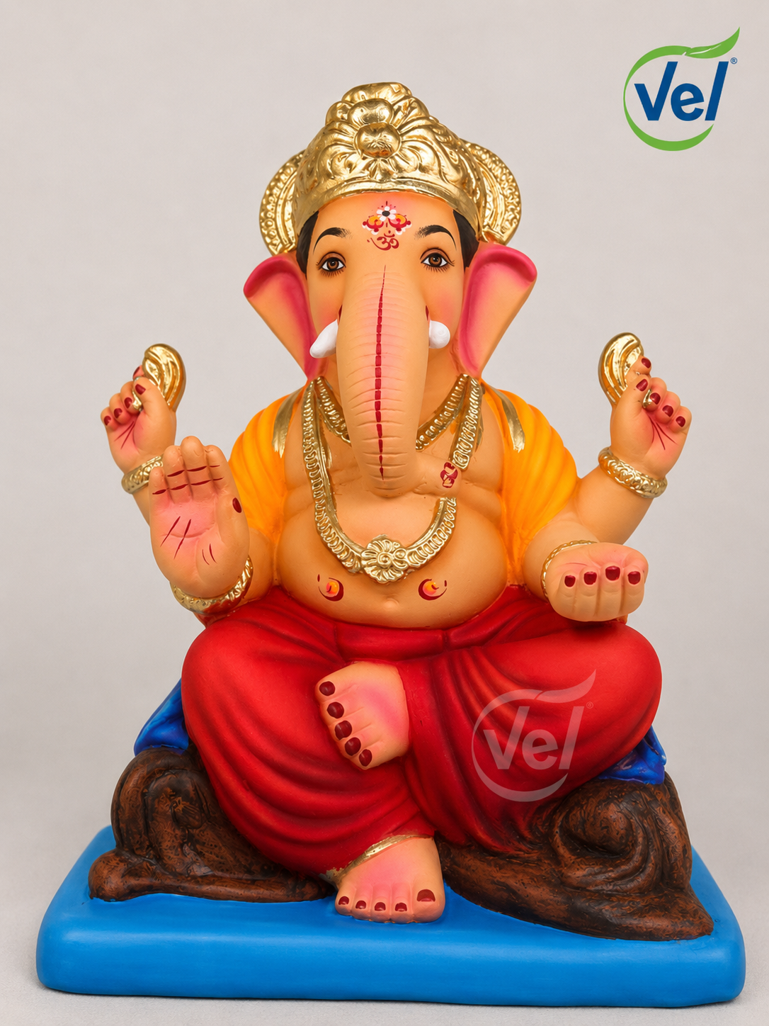 Clay God Ganesh Idol 15 inch (only pick up) - Pre Order 1 Week