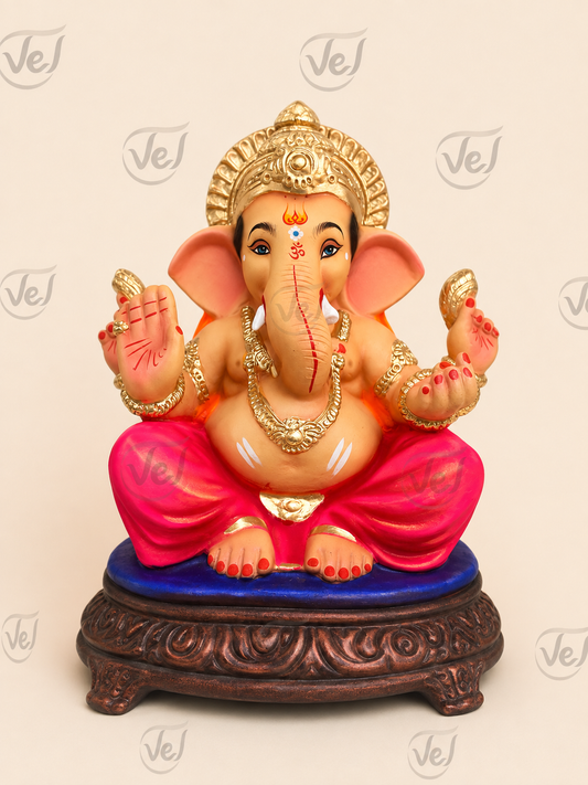 Clay God Ganesh Idol 15 inch (only pick up) - Pre Order 1 Week