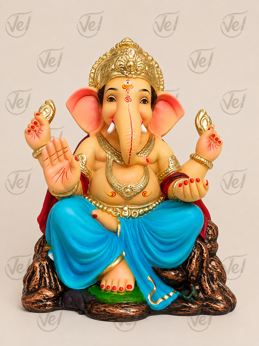 Clay God Ganesh Idol 21 inch (only pick up) - Pre Order 1 Week (Copy)